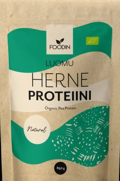 Herneproteiini, maustamaton luomu 650g Proteiinijauheet