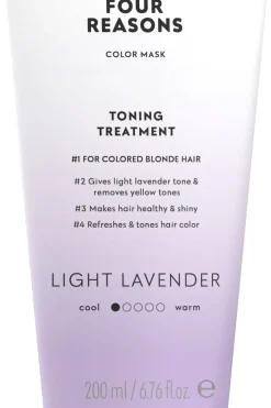 Best Color Mask Toning Treatment Light Lavender sävyttävä tehohoito 200 ml Hiusvärit|Kampaamotuotteet