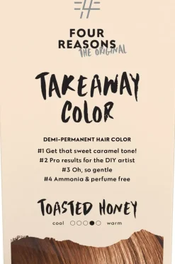 Four Reasons Hiusvärit|Kampaamotuotteet<Original Takeaway Color 7.74 Toasted Honey kestosävyte