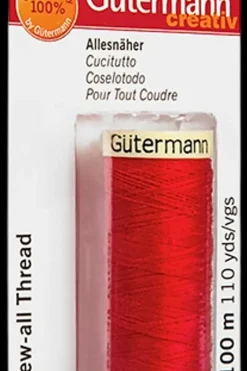 New yleisompelulanka 100 m polyesteriä, punainen Muut Käsityötarvikkeet