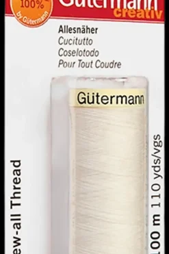 Best yleisompelulanka 100 m polyesteriä, luonnon valkoinen Muut Käsityötarvikkeet