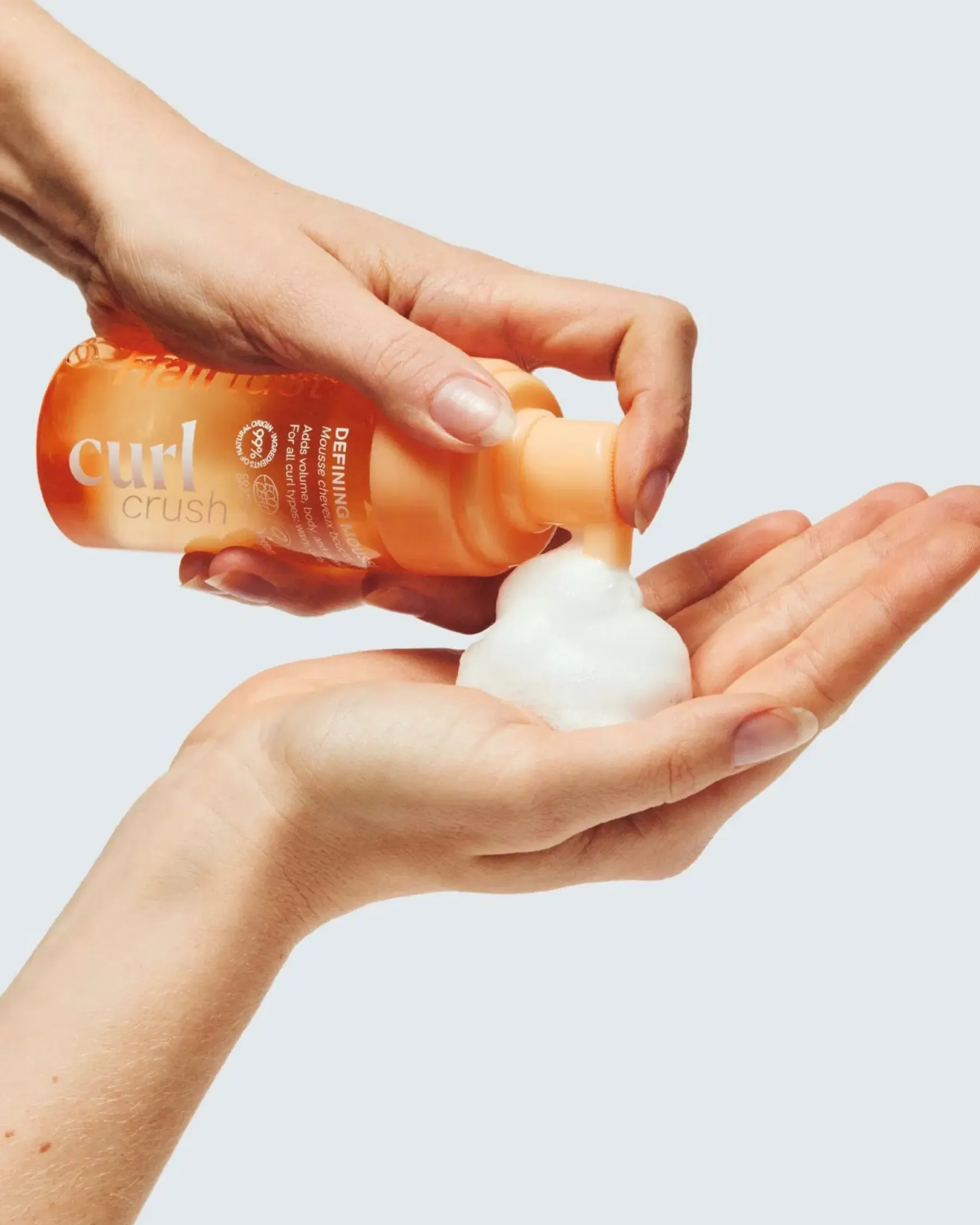 Best Curl Crush Defining Mousse muotovaahto kiharille hiuksille 110 ml Hiusten Muotoilutuotteet