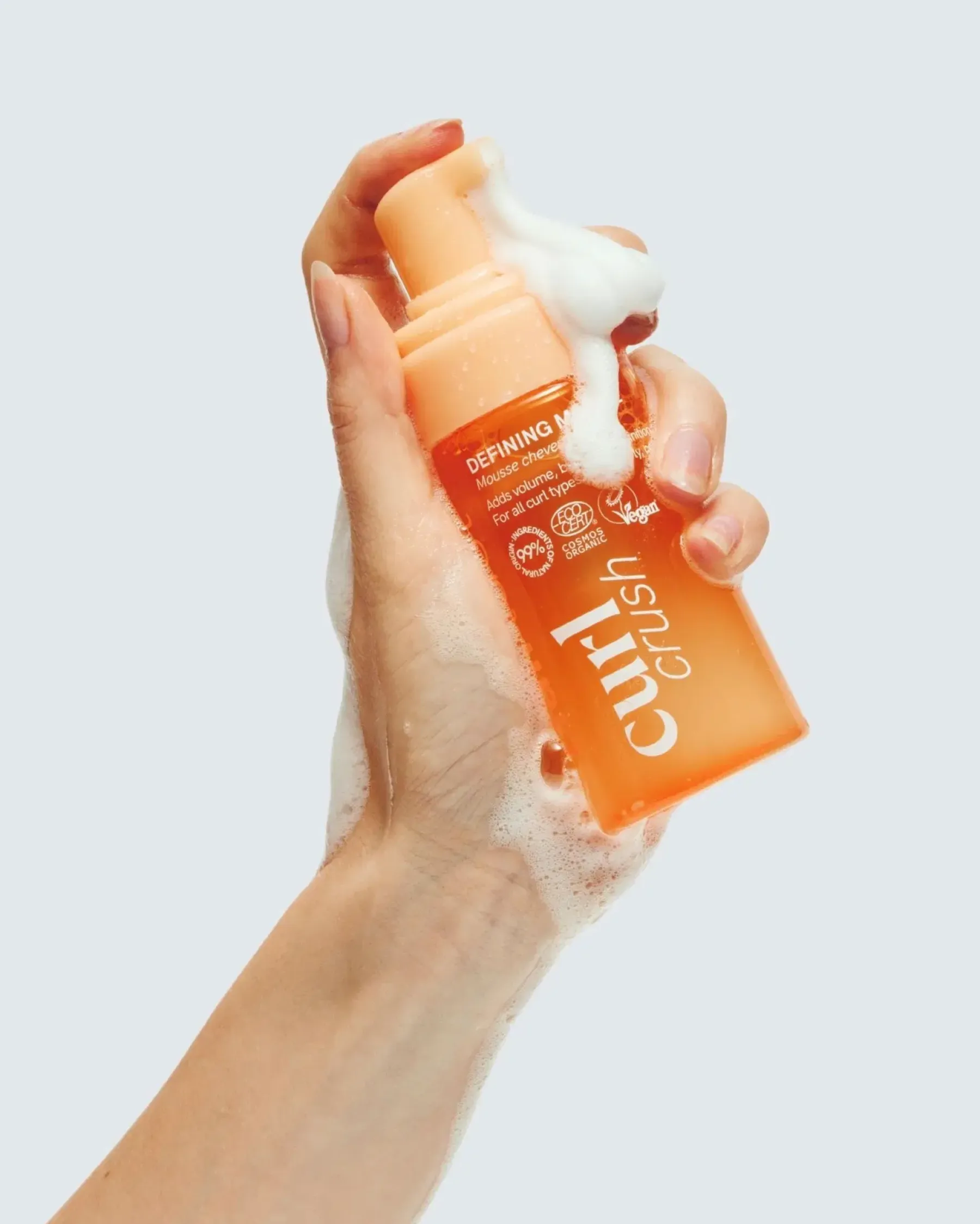 Best Curl Crush Defining Mousse muotovaahto kiharille hiuksille 110 ml Hiusten Muotoilutuotteet