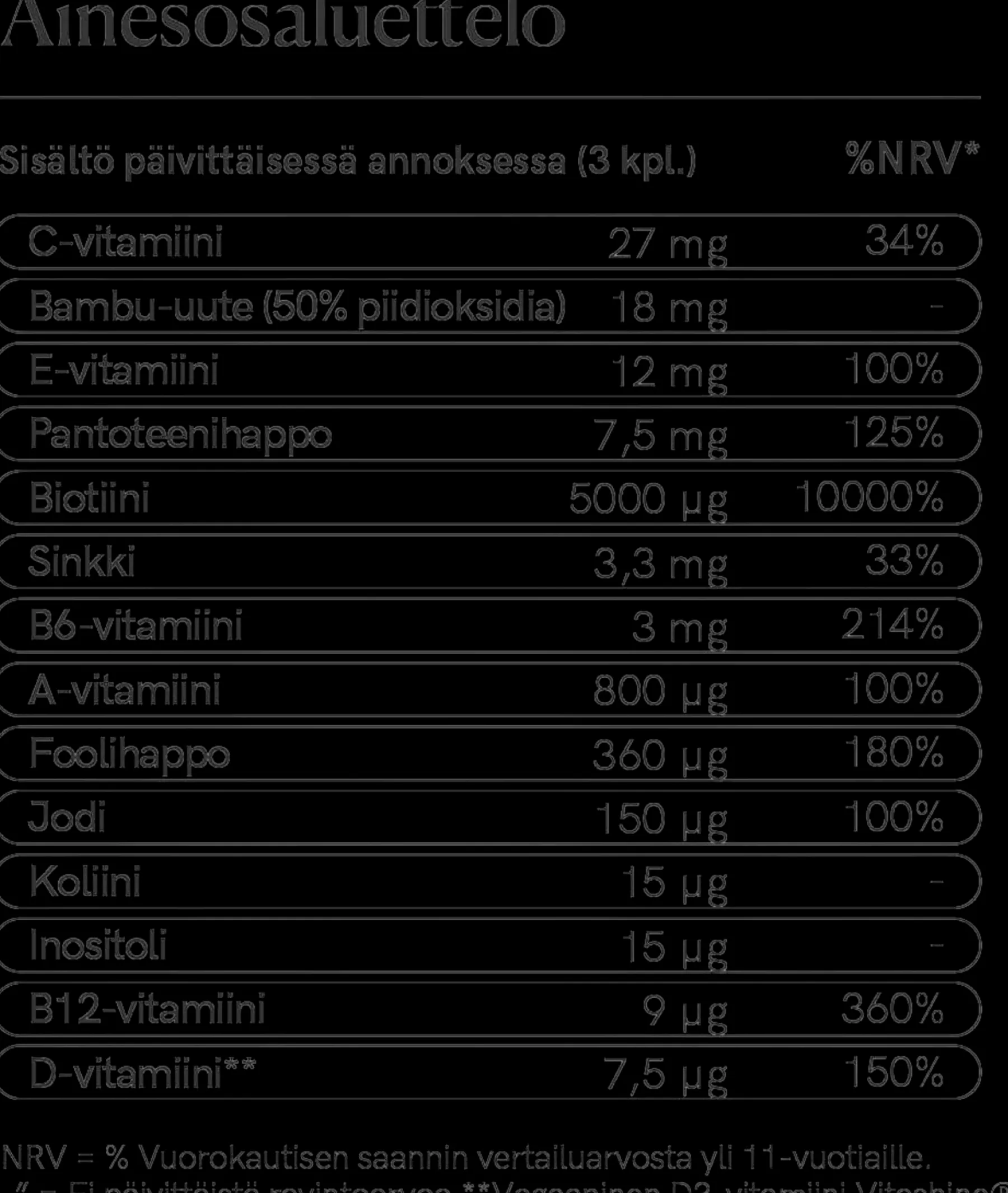 Discount Hair Formula Gummies for Women hiusvitamiini naisille 90 kpl Hiustenhoito|Kauneuden Hyvinvointivalmisteet