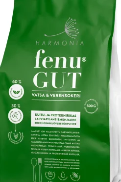 fenuGUT -sarviapilansiemenjauhe pussi 500 g Vatsan Hyvinvointivalmisteet
