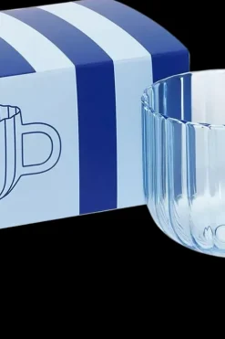 Clearance Home Rill lasi 2 kpl sininen 40 cl Lasit