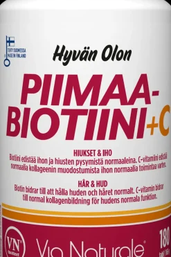 Online Hyvän Olon Piimaa-Biotiini+C 180 tabl Kivennäis- Ja Hivenaineet
