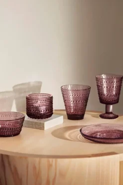 Iittala Lasit<Kastehelmi juomalasi 26 cl kanerva, 2 kpl
