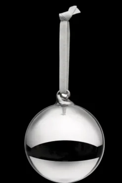 Iittala Koriste-esineet|Kausikoristeet<lasipallo 80 mm hopea 5 kpl