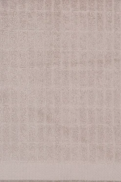 Sale Ruutu käsipyyhe 50x70cm beige Pyyhkeet