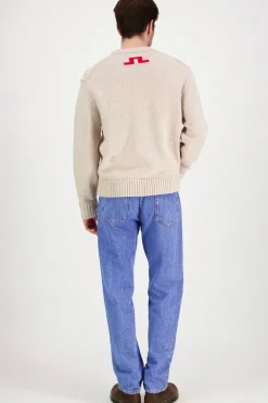 J.Lindeberg Neuleet<Fabian graphic knit sweater neule