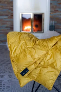 Clearance Kulkuri-untuvatorkkupeitto 130x190 cm mango Viltit, Huovat Ja Torkkupeitot