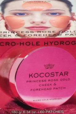 Hot Princess Rose Gold Cheek & Forehead Patch with Micro-Hole Hydrogel 60 kpl Korealainen Ihonhoito|Kasvojenhoito