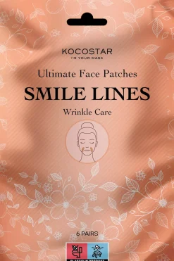 Kocostar Korealainen Ihonhoito|Kasvojenhoito<Ultimate Face Patches Smile Lines kasvoteipit 6 paria