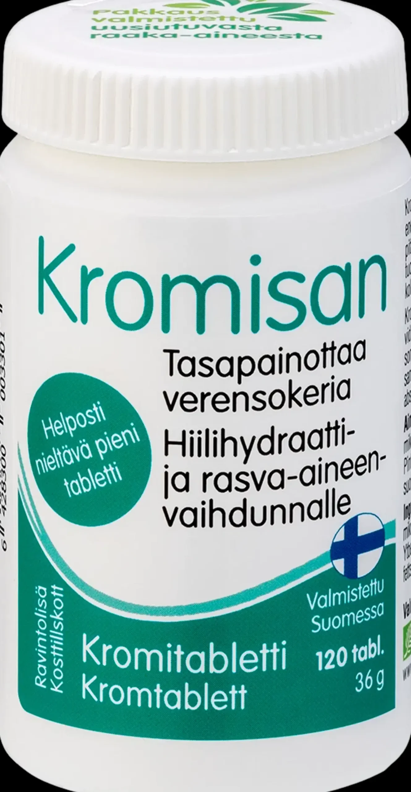 Hankintatukku Kivennäis- Ja Hivenaineet<Kromisan kromitabletti 120 tabl