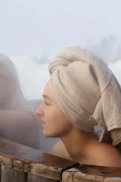 Best jättipyyhe Terva pellava Pyyhkeet