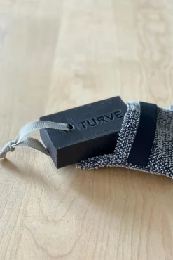 New Kivi saippuapesin zero waste musta-pellava Muut Kylpyhuonetarvikkeet|Sauna