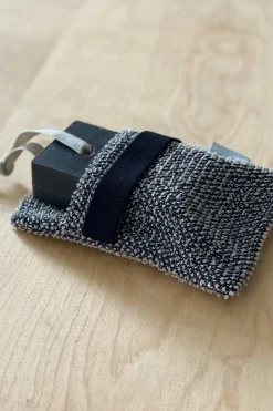 New Kivi saippuapesin zero waste musta-pellava Muut Kylpyhuonetarvikkeet|Sauna
