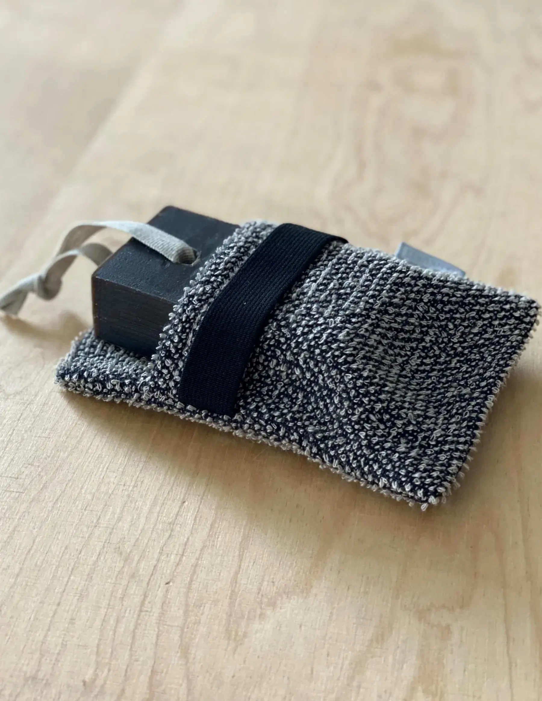 New Kivi saippuapesin zero waste musta-pellava Muut Kylpyhuonetarvikkeet|Sauna