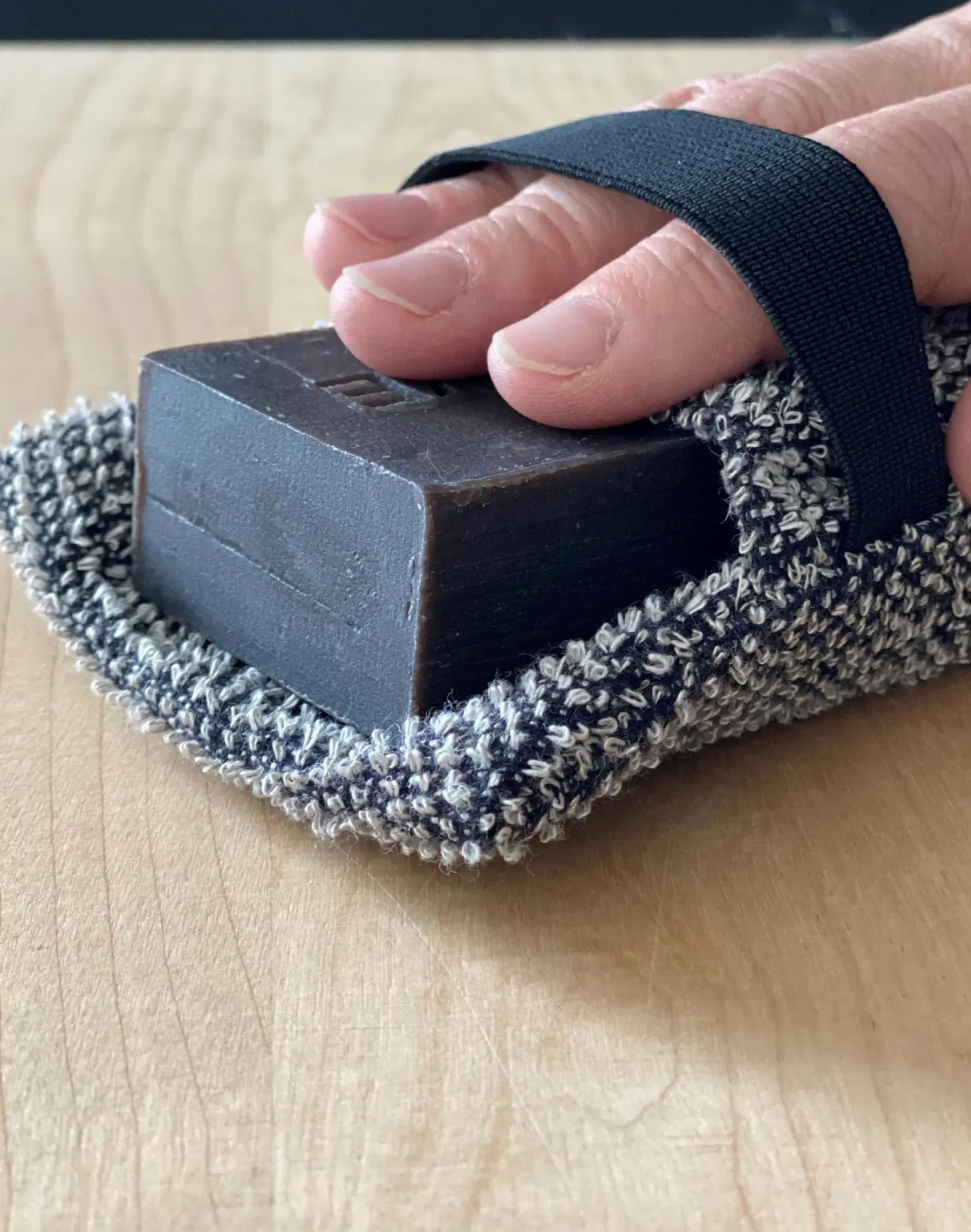 New Kivi saippuapesin zero waste musta-pellava Muut Kylpyhuonetarvikkeet|Sauna