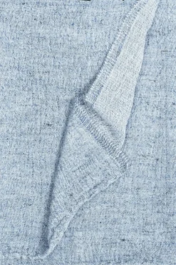 Clearance Nyytti jättipyyhe 95x180cm valko-mustikka Pyyhkeet