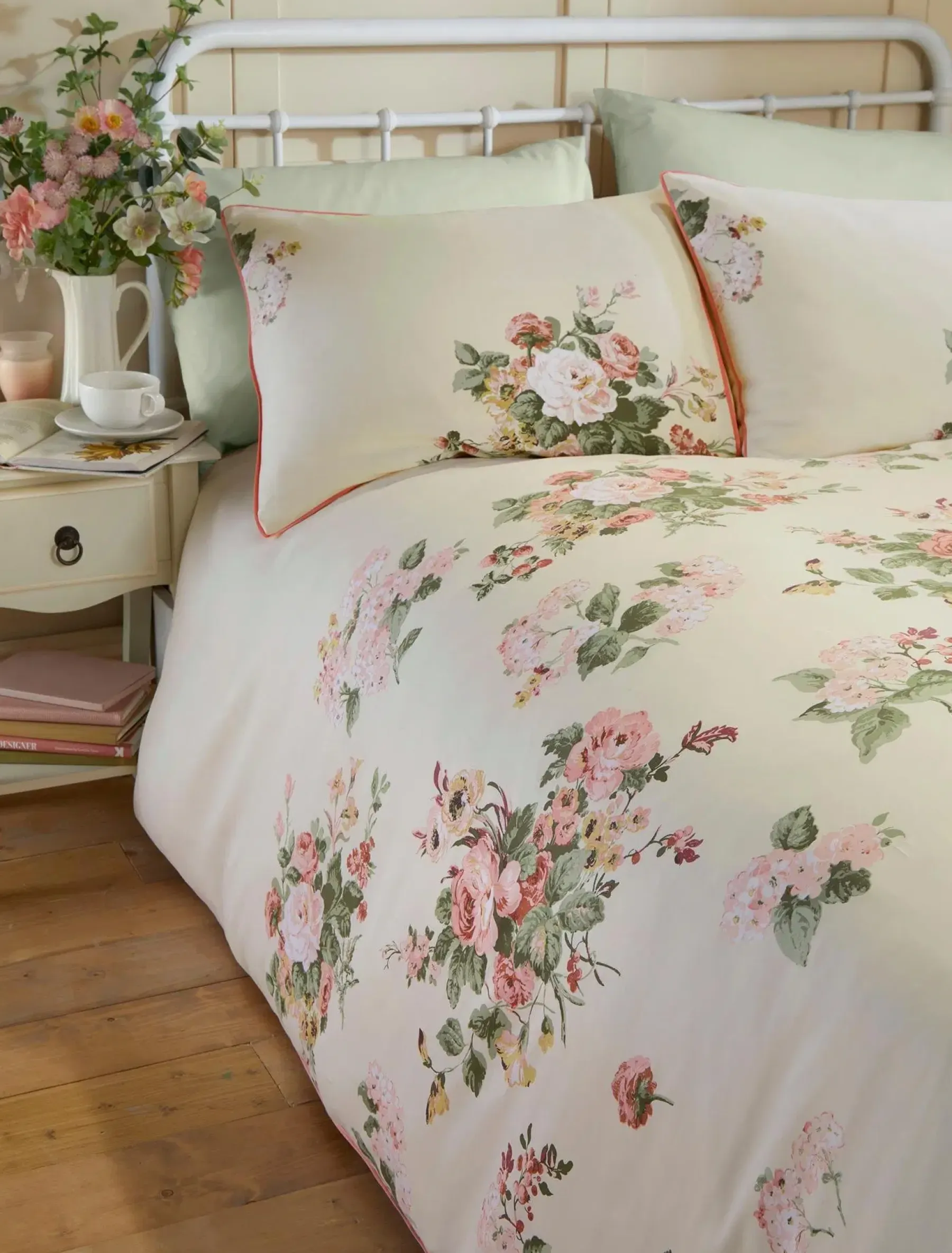 Outlet Rosemore pussilakanasetti 150x210+50x60cm pale pink Pussilakanat