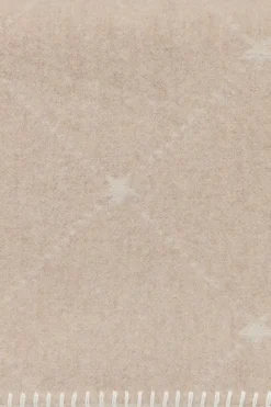 Online Lexington Signature Star huopa 70x100cm beige/valkoinen Viltit, Huovat Ja Torkkupeitot