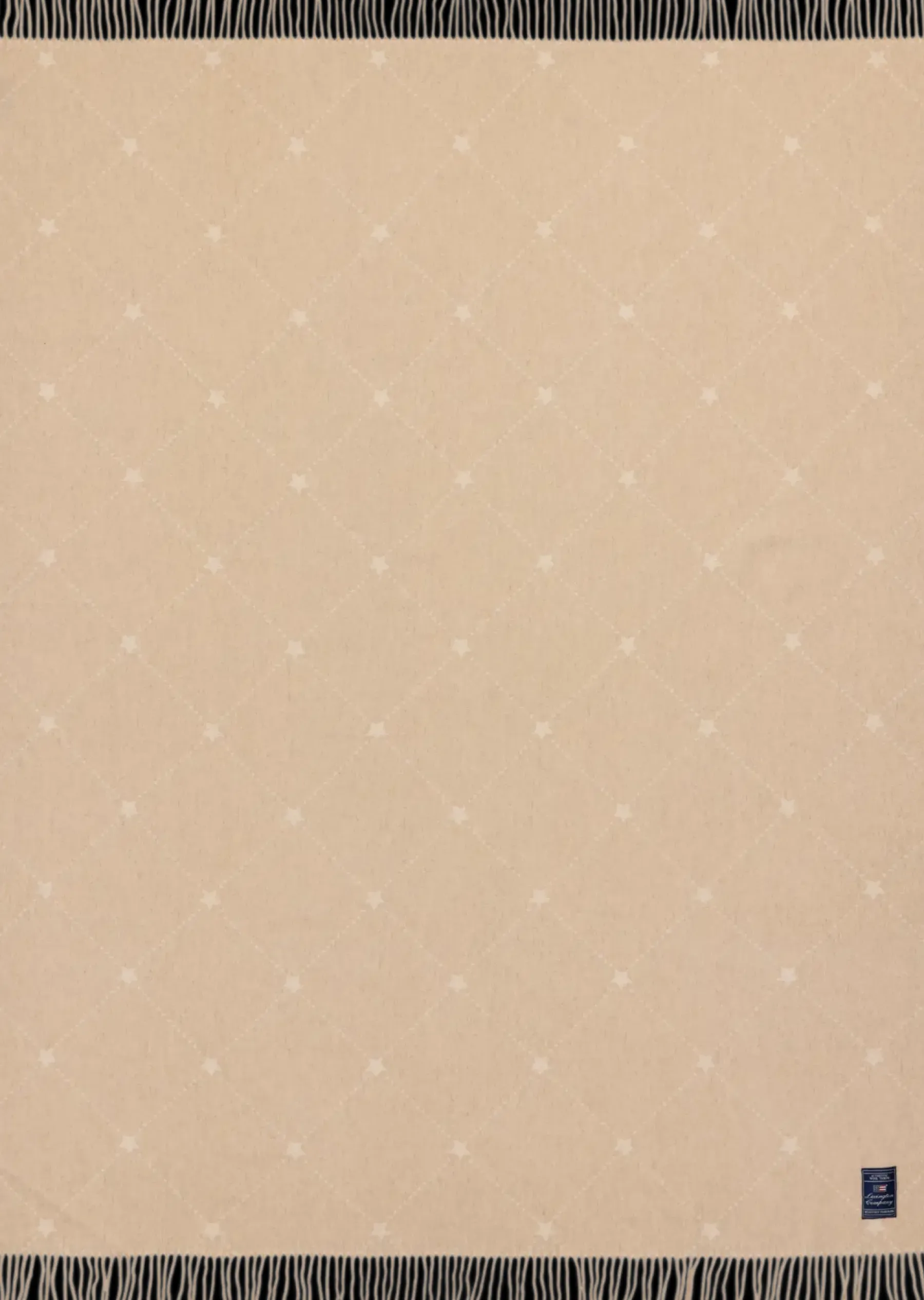 Lexington Company Viltit, Huovat Ja Torkkupeitot<Lexington Signature Star huopa 130x170cm beige/valkoinen