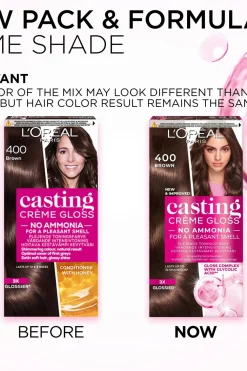 Casting Crème Gloss 500 Light Brown Vaaleanruskea kevytväri 1kpl Hiusvärit