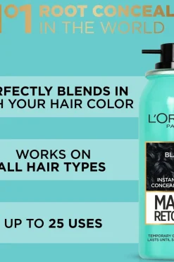 Discount Magic Retouch Dark Brown Suihkutettava tyvisävyte 75ml Hiusvärit