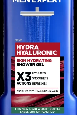 Best Men Expert Hydra Hyaluronic Dusjgelé til normal hud 300 ml Ihonhoito