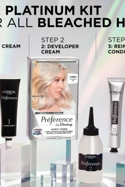 L'Oréal Paris Hiusvärit<Préférence Le Blonding Platinum Ice sävyte 1 kpl