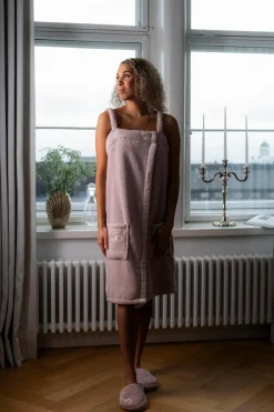 Hot Cosy kylpytossut dusty rose S/M Tossut Ja Tohvelit|Aamutossut