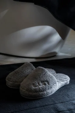 Luin Living Tossut Ja Tohvelit|Tossut Ja Tohvelit<Cosy kylpytossut granite L/XL