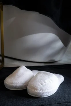 Luin Living Tossut Ja Tohvelit|Aamutossut<Cosy kylpytossut snow S/M