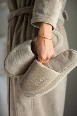 New Haven kylpytossut L/XL beige Tossut Ja Tohvelit|Tossut Ja Tohvelit