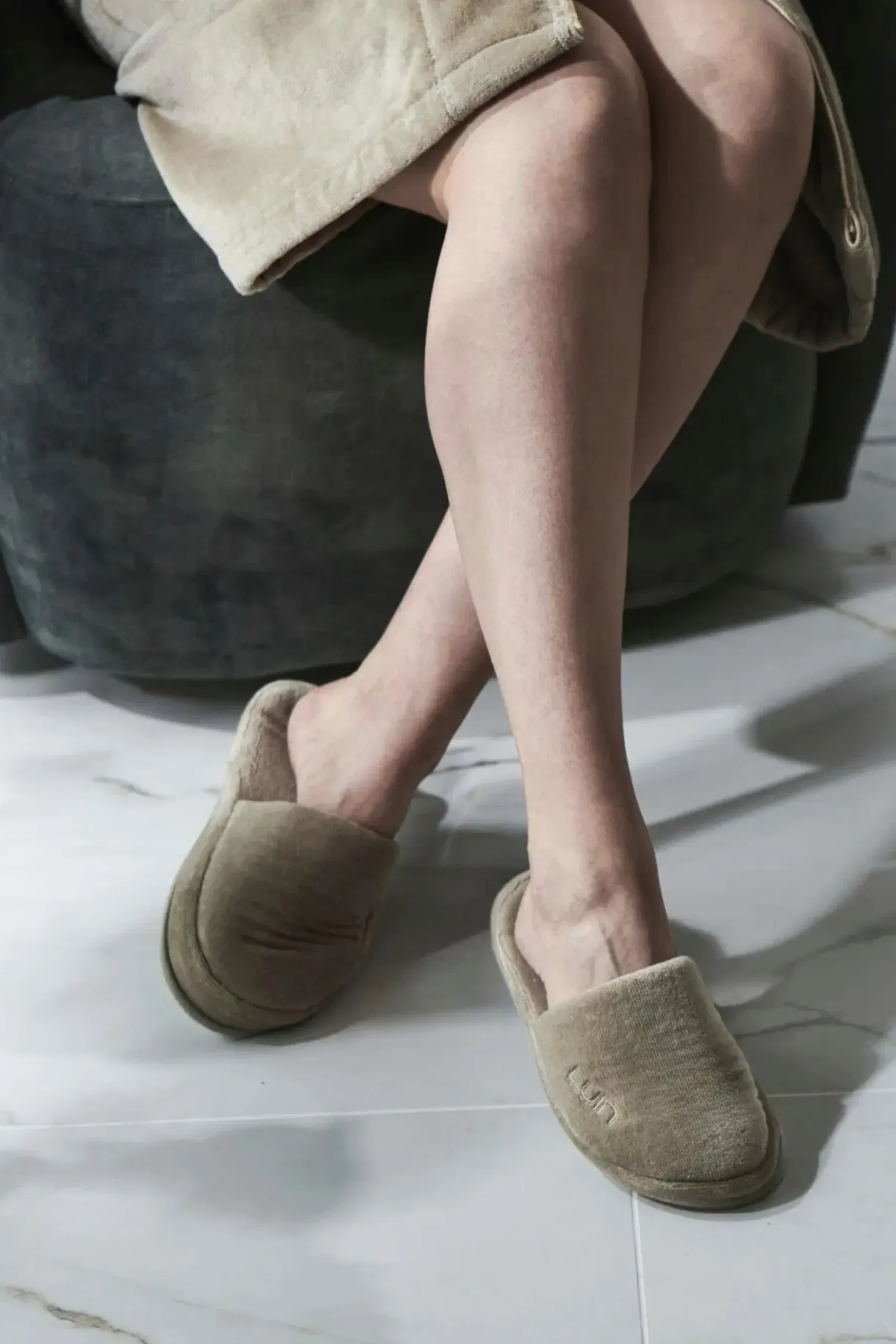 Luin Living Tossut Ja Tohvelit|Aamutossut<Haven kylpytossut S/M beige