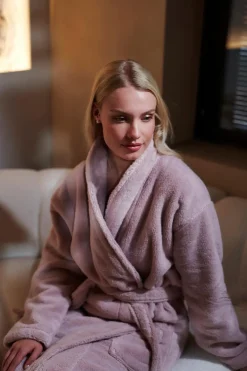 Luin Living Kylpytakit Ja Aamutakit|Kylpytakit<kylpytakki L Dusty Rose