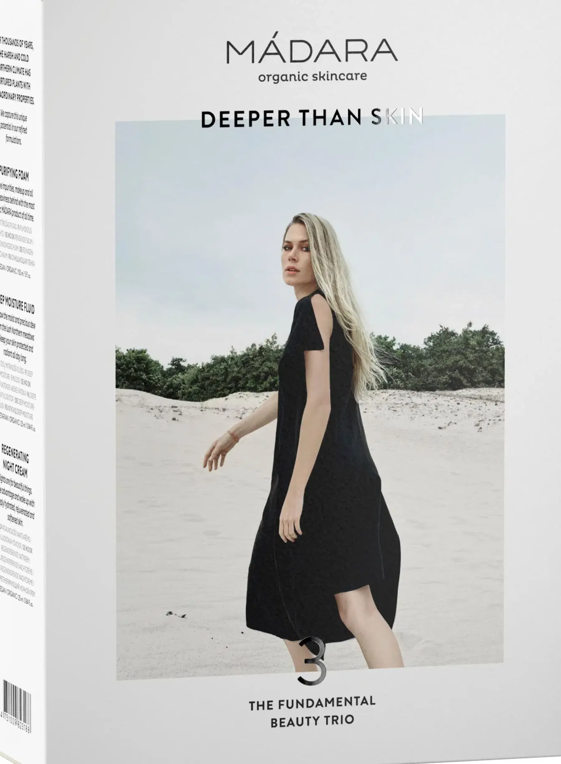 Online Madara Become Organic Set (Puhdistusvaahto 150 ml, Syväkosteuttava emulsio 25 ml ja Uudistava yövoide 25 ml) Ihonhoitopakkaukset|Ihonhoito