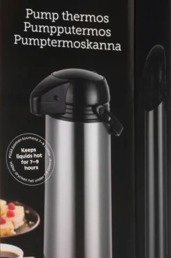 Online Pumpputermos teräs 1,9 L Tarjoiluastiat