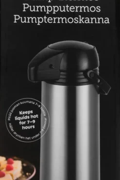 Online Pumpputermos teräs 1,9 L Tarjoiluastiat