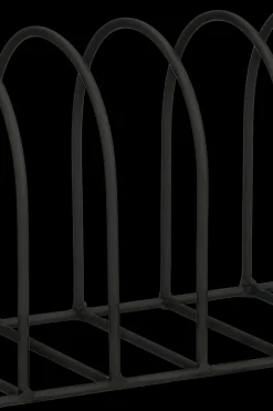 Mica decorations Koriste-esineet<Lautasteline Rama 24x10,5x13 cm musta