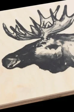 Otso ja hirvi pannunalunen Tarjoiluastiat