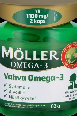 Sale Vahva omega-3 omega-3-rasvahappokapseli ravintolisä 90g/70kaps Omegat Ja Muut Rasvahapot