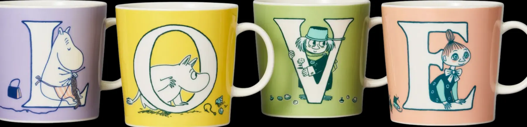 Online Moomin Arabia Muumi Muki ABC E 0,4l Mukit Ja Kupit