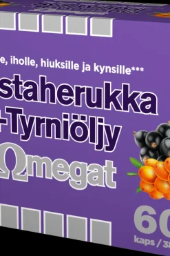 Best Mustaherukka+Tyrniöljy Omegat 60 kaps Omegat Ja Muut Rasvahapot