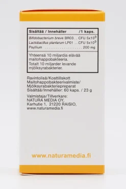 Online MONILAC® HELLÄ maitohappobakteerivalmiste 60 kaps Vatsan Hyvinvointivalmisteet