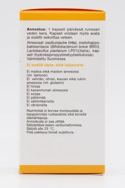 Online MONILAC® HELLÄ maitohappobakteerivalmiste 60 kaps Vatsan Hyvinvointivalmisteet