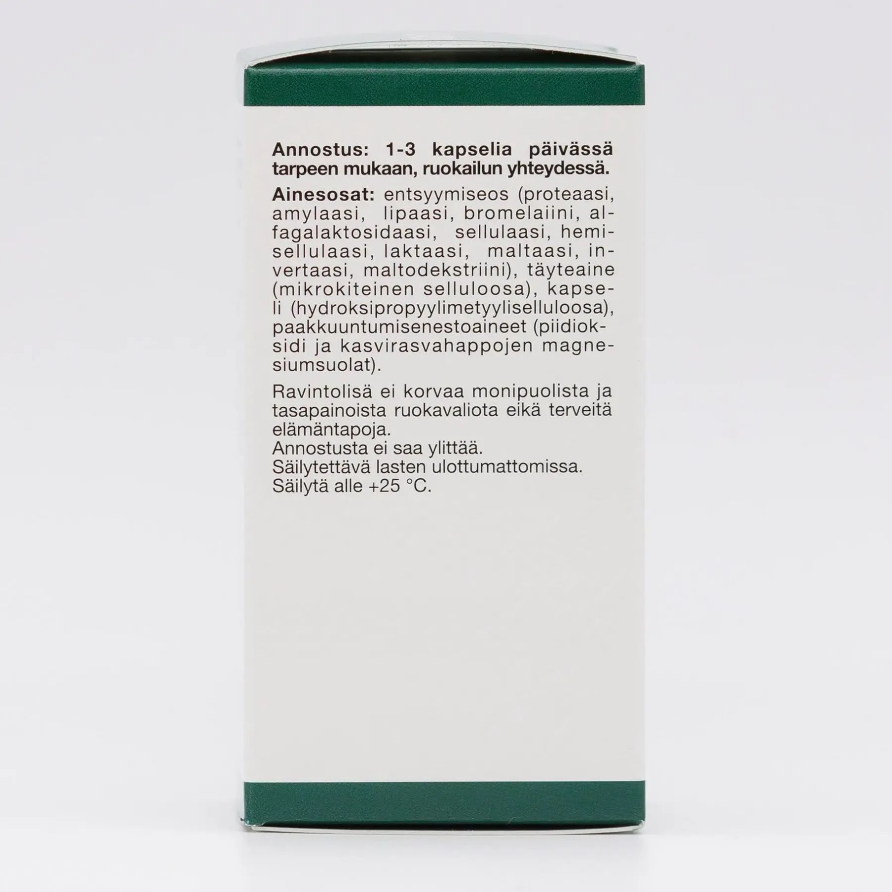 Natura Media Vatsan Hyvinvointivalmisteet<n Monizym® X10 entsyymikapseli 60 kaps.