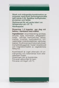 Natura Media Vatsan Hyvinvointivalmisteet<n Monizym® X10 entsyymikapseli 60 kaps.